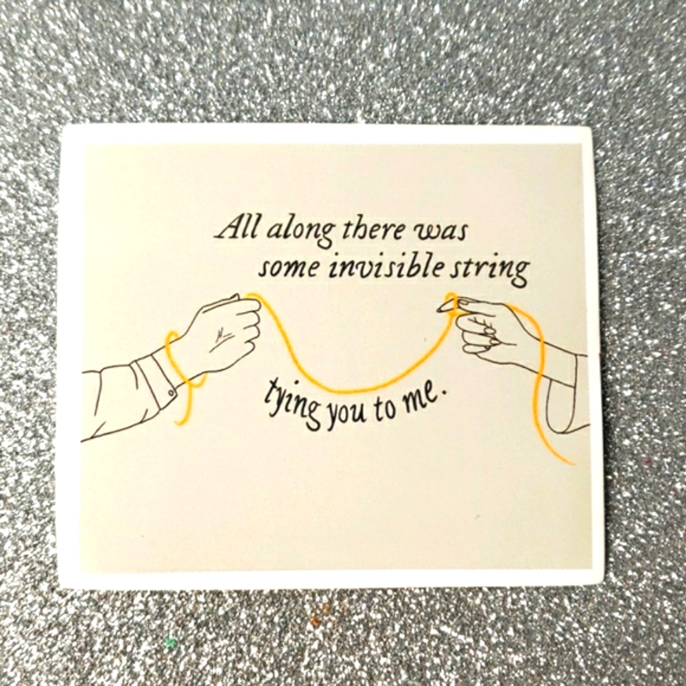 10/$10 Taylor Swift FOLKLORE Waterproof Sticker String